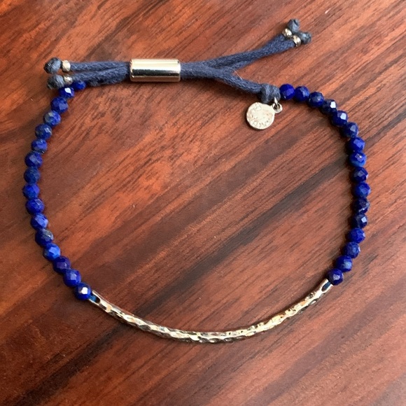 Gorjana Jewelry - Gorjana blue stone adjustable bracelet